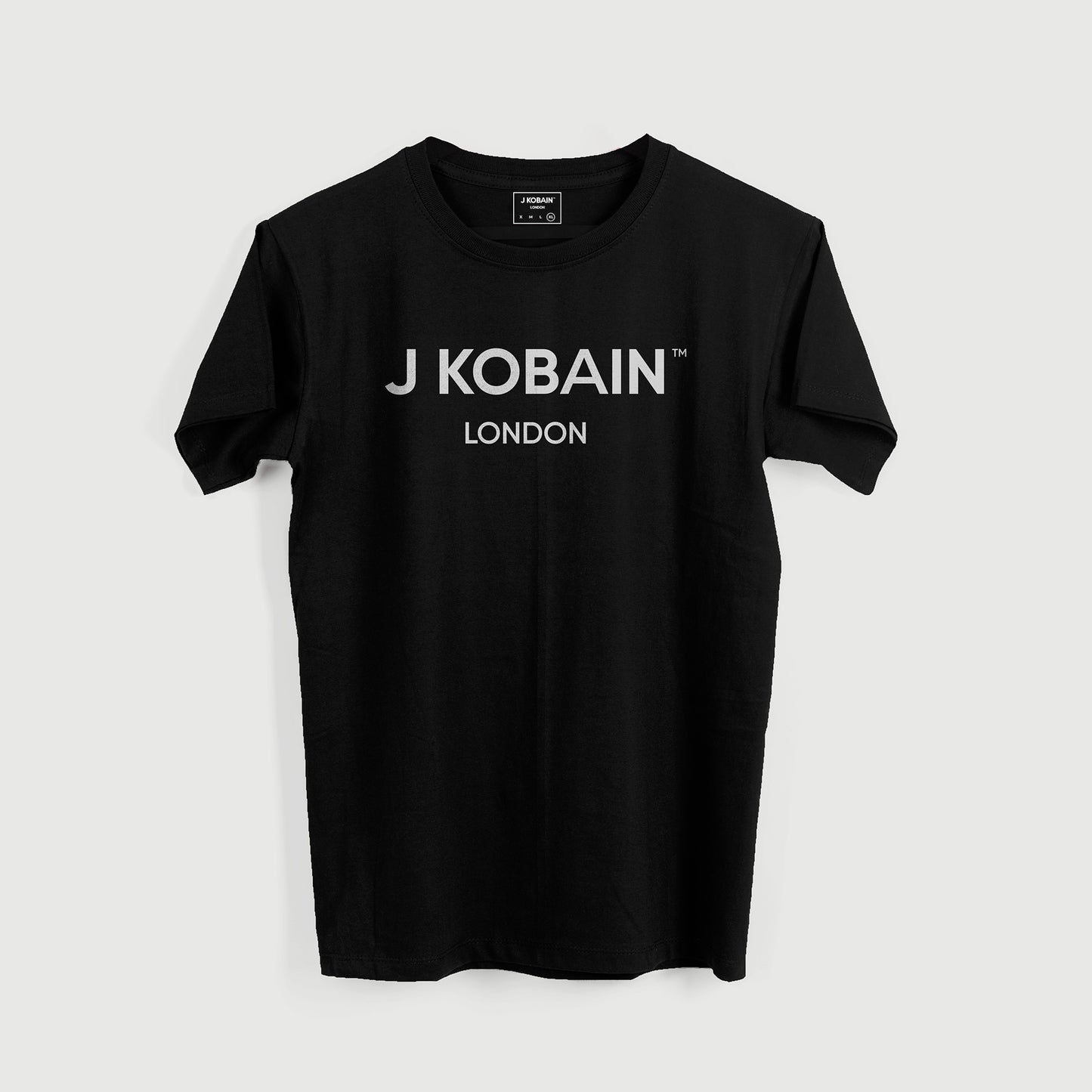 Casual Men's Printed Black T-Shirt - 100% Cotton