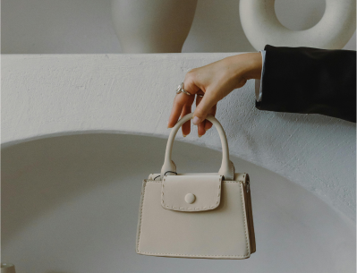 Beige Solid Casual Sling Bag