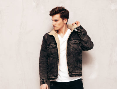 Men Duren Slim Fit Duren Leather Jacket