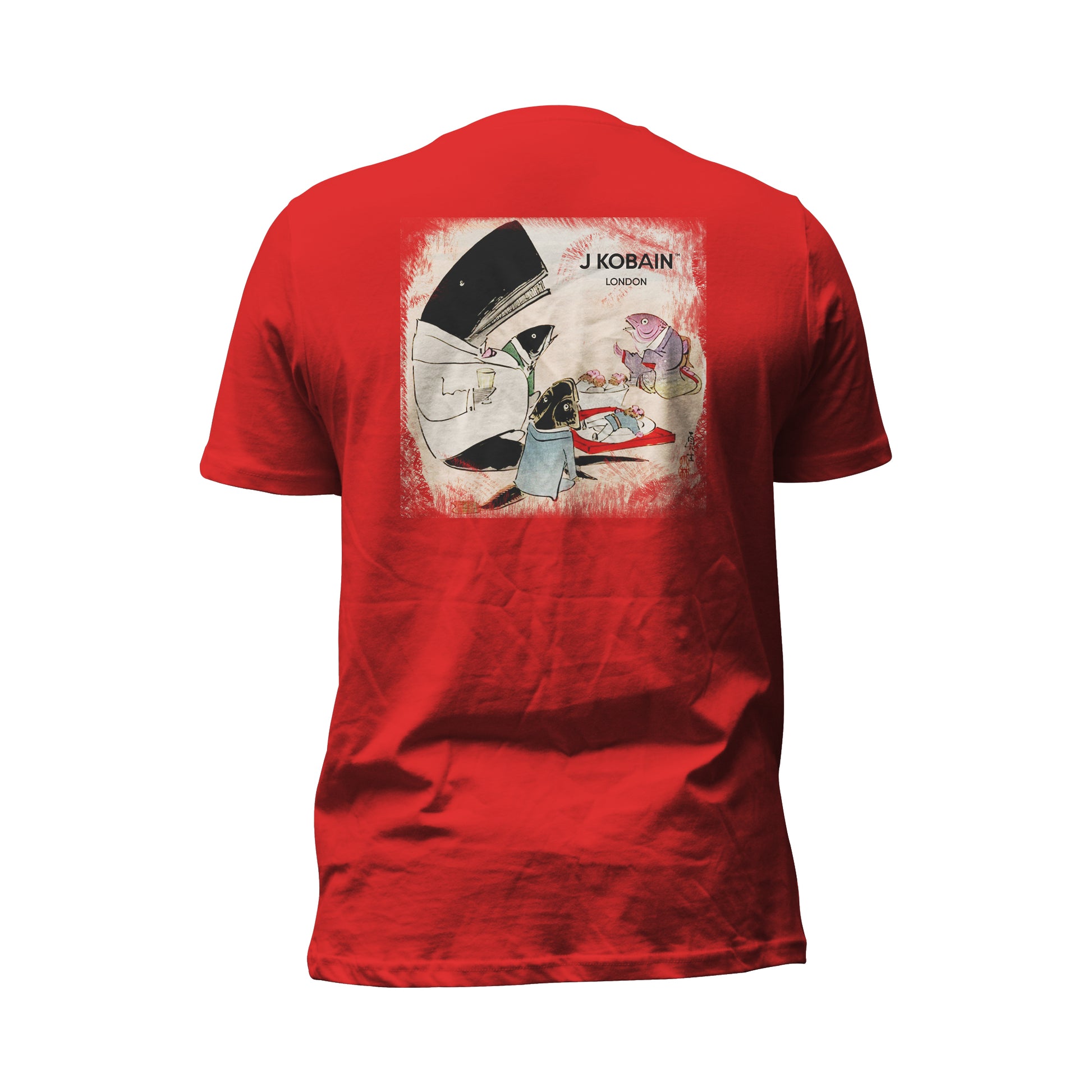 Rustic Reverie T-Shirt in Crimson Red - Comfortable Cotton Crew Neck – J KOBAIN Rustic Reverie T-Shirt in Crimson Red - Comfortable Cotton Crew Neck – J KOBAIN