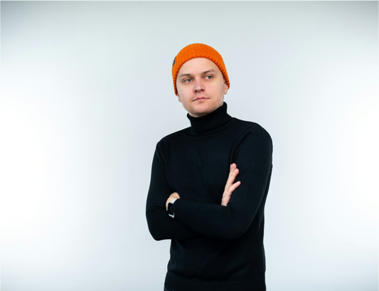 Slim Fit Turtleneck Pullover